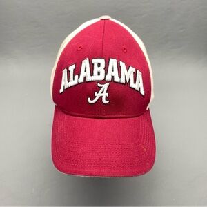 NCAA Alabama Crimson Tide Embroidered Two-Tone Adjustable Hat Cap Lid